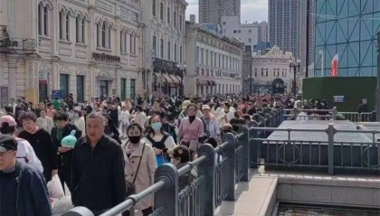 哈尔滨地铁3号线中华巴洛克街区站日进出站客流约两万人次!客流增长超三成