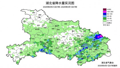 真降了!湖北部分地区气温降至21℃