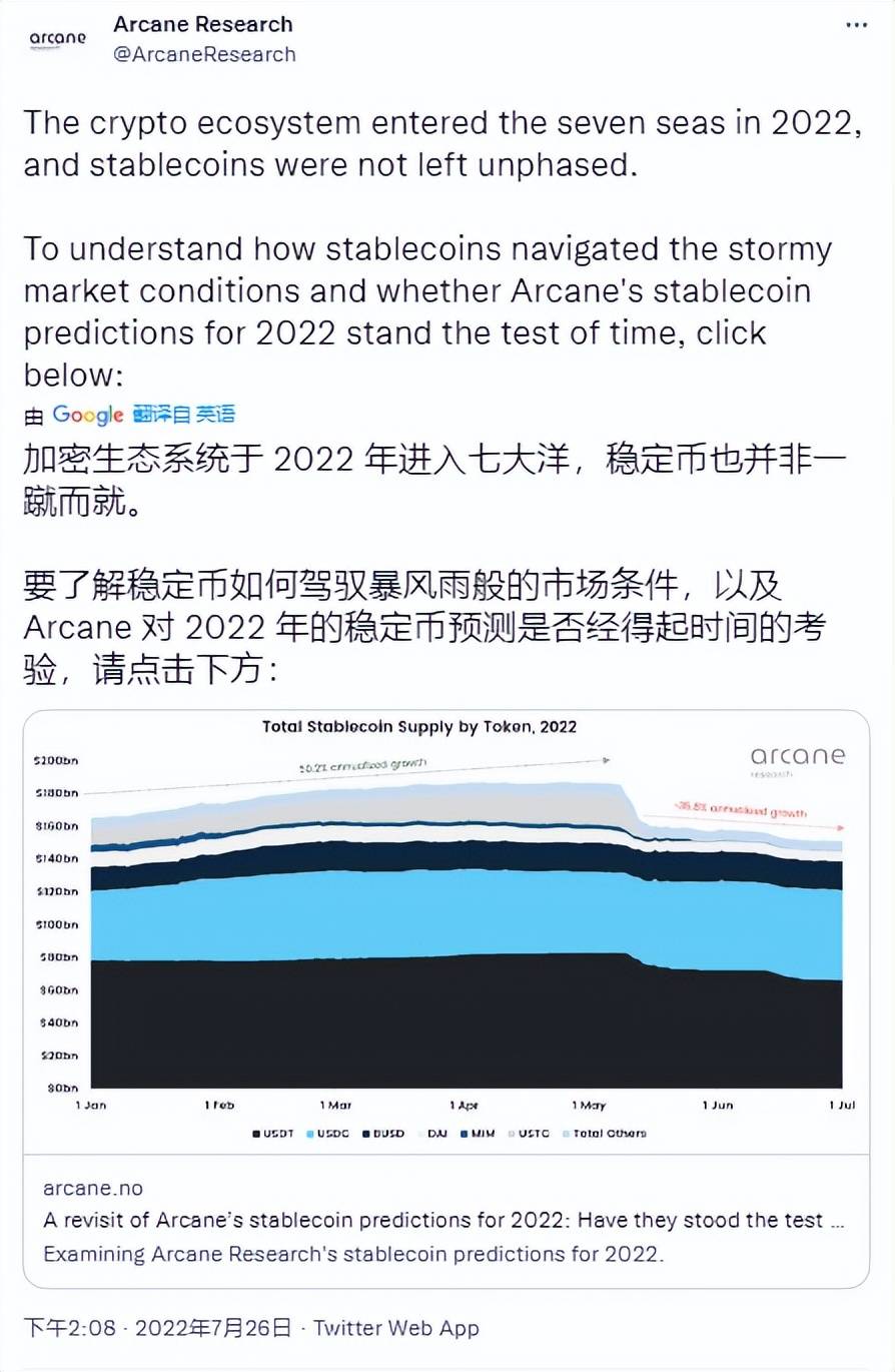USDC 会超越 USDT 成为最大的稳定币嘛<strong></p>
<p>泰达币(USDT)</strong>？