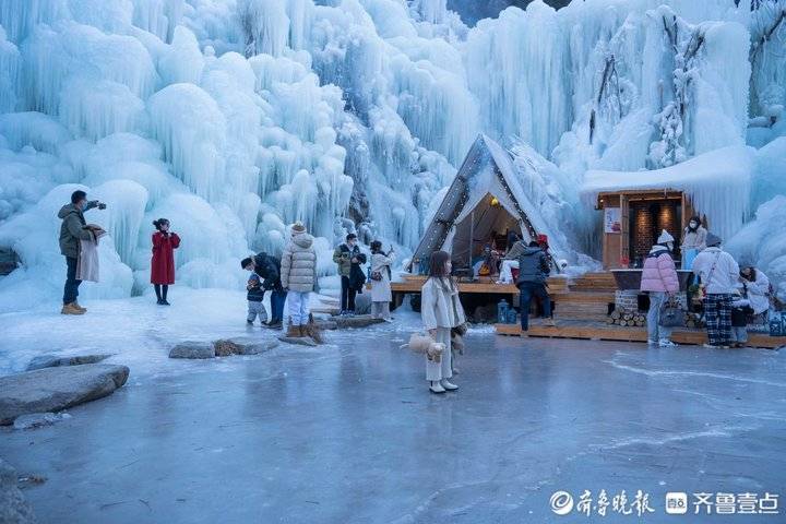 现实版“冰雪奇缘”<strong></p>
<p>币圈玩法</strong>！济南九如山“冰瀑+”新玩法火出圈