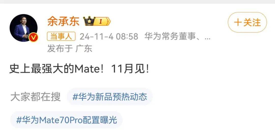 华为大消息！刚刚宣布<strong></p>
<p>ULEI</strong>，又要见证历史！
