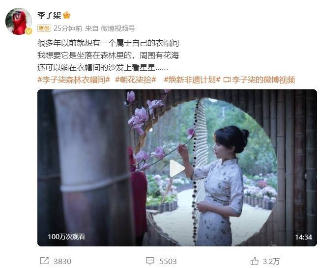 李子柒回归！时隔三年再次更新视频<strong></p>
<p>UPUPEX</strong>，知情人士透露停更内情