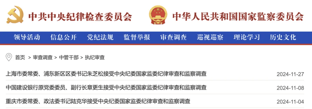 朱芝松、章更生、陆克华等68人被查<strong></p>
<p>Bitsoda</strong>，唐仁健、王昊、楼文龙、刘星泰等75人被处分！11月反腐月报公布