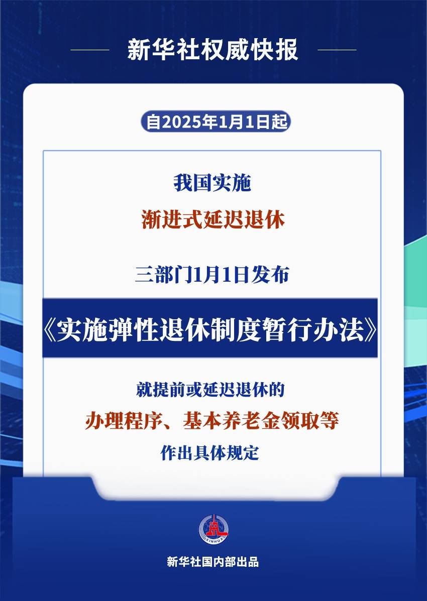 新华社权威快报|2025年起实施<strong></p>
<p>CEOGlobal</strong>！弹性退休办法来了