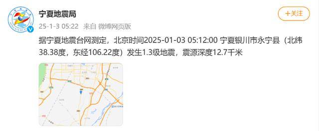 今天凌晨宁夏又多次地震<strong></p>
<p>Asproex</strong>！当地提醒