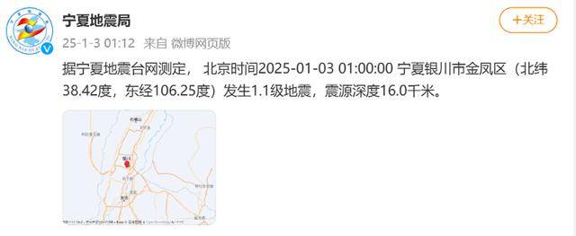 今天凌晨宁夏又多次地震<strong></p>
<p>Asproex</strong>！当地提醒