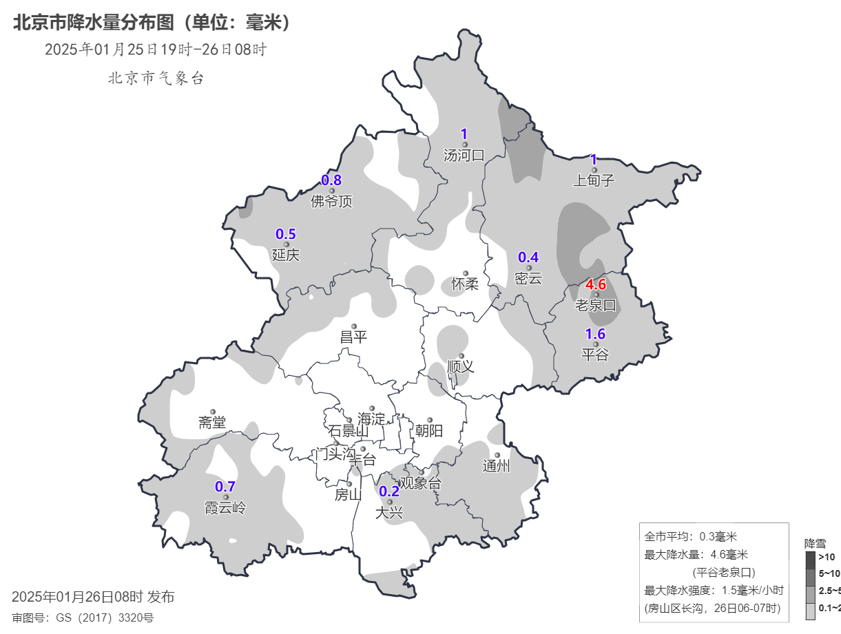 雪都下哪了<strong></p>
<p>鲸交所</strong>？为何北京城区降雪偏弱? 官方解读