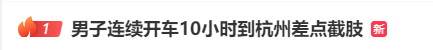 男子连续开车10小时到杭州<strong></p>
<p>LINKBEX</strong>，差点截肢！医生提醒