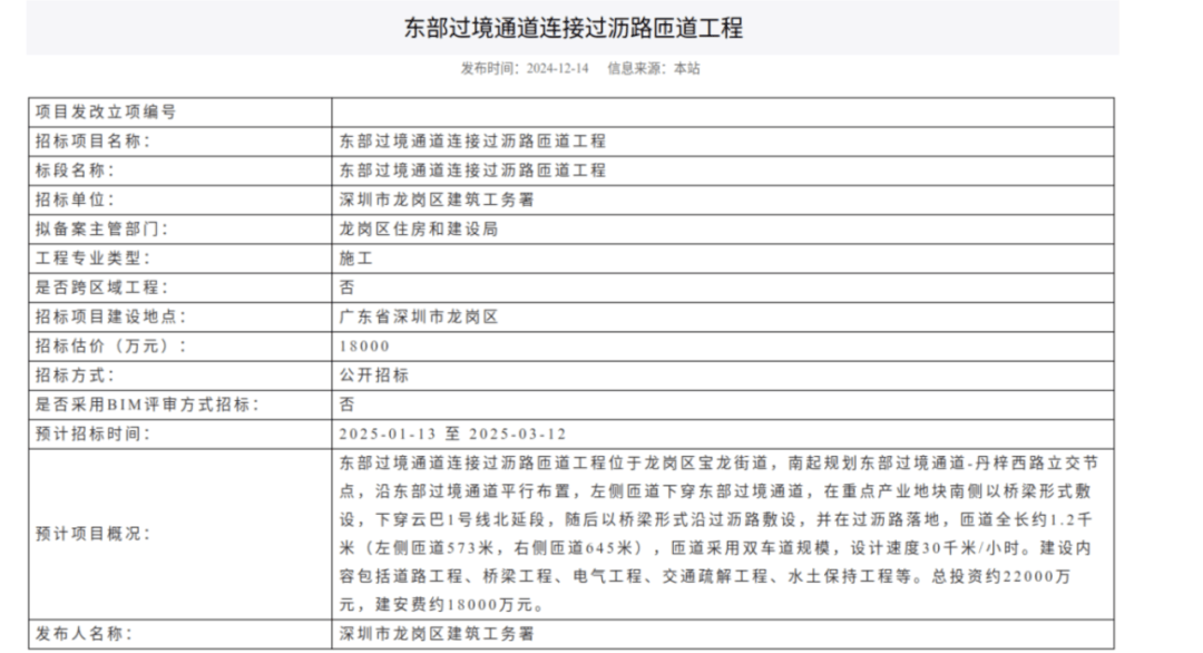 一度被传"烂尾"！盼了15年的深圳东部过境高速<strong></p>
<p>货币发行</strong>，终于等来官宣推进