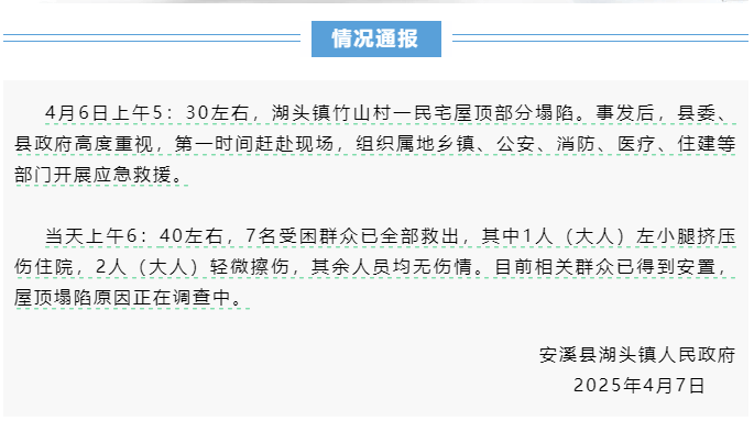 福建一民宅倒塌7人被埋<strong></p>
<p>美国外汇</strong>，亲历者：房龄已超60年