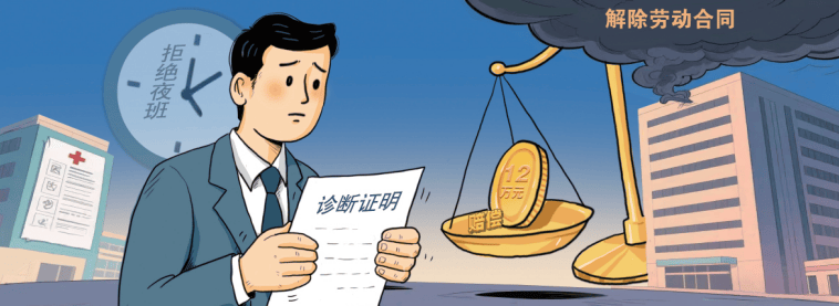 【以案普法】员工患病拒上夜班被解雇获赔12万元<strong></p>
<p>欧易</strong>！